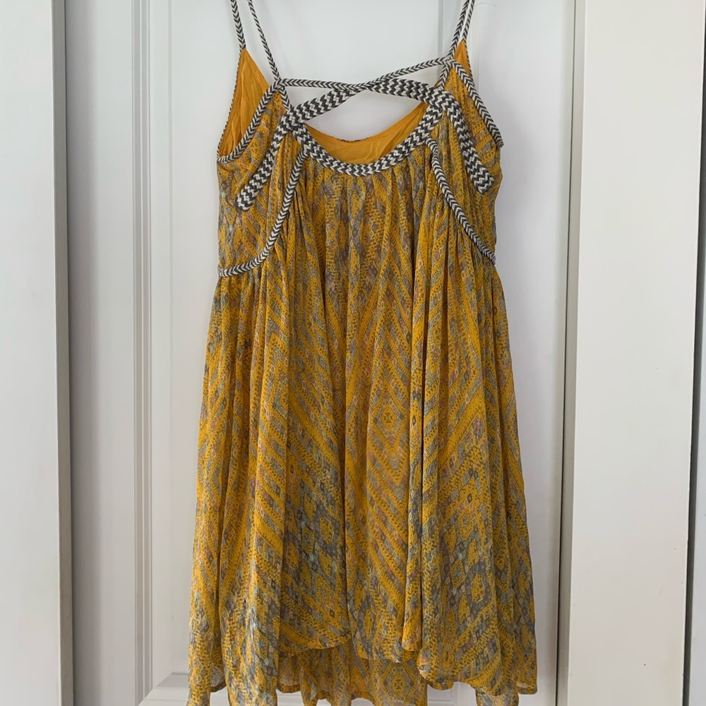 2/$28 Free people Aztec mini sundress